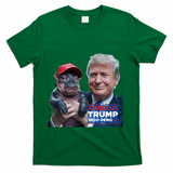 Moo Deng Trump And The HippoS Campaign Journey T-Shirt - Green