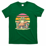 Mushroom Drummer Frog - Green