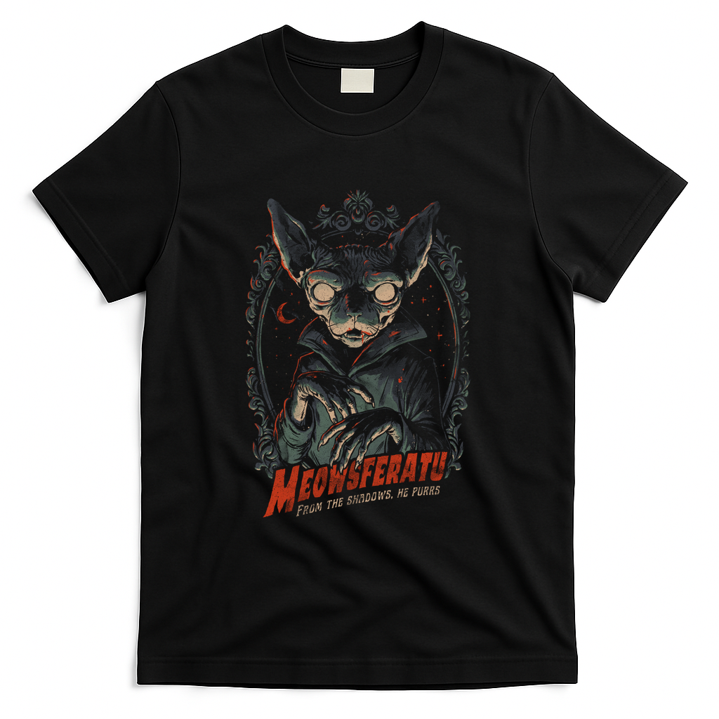 Meowsferatu - Black