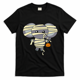 Mummy Elephant Trick Or Treating Costume Cute Halloween Gift T-Shirt - Black