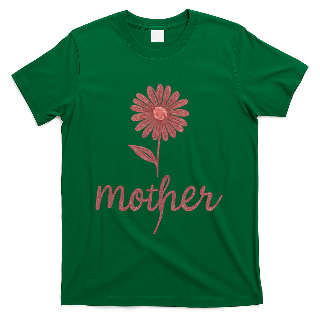 Mother Flower Art T-Shirt