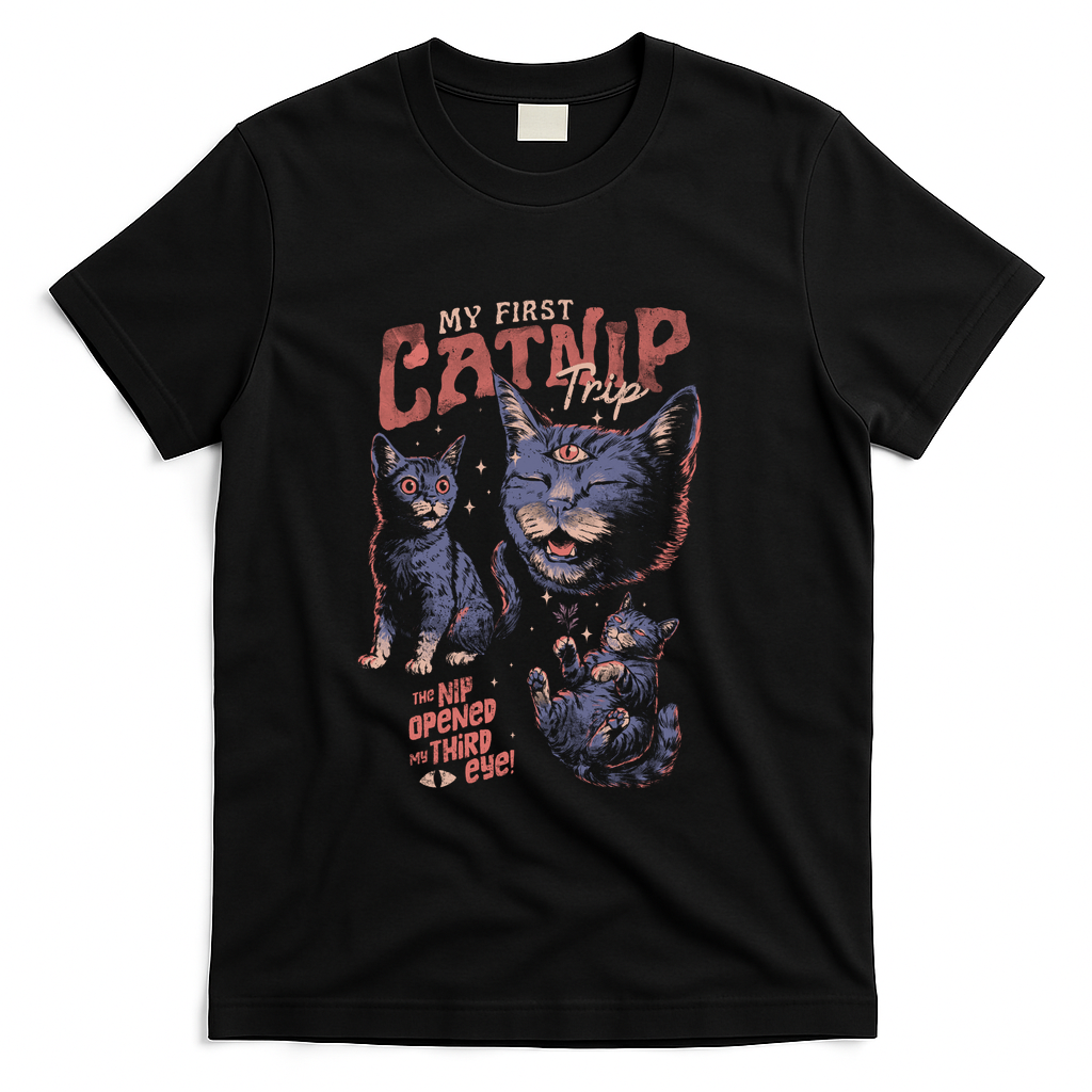 My First Catnip Trip - Black