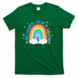 My favorite color is rainbow - Green