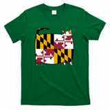 Maryland Flag Calico Cat - Green
