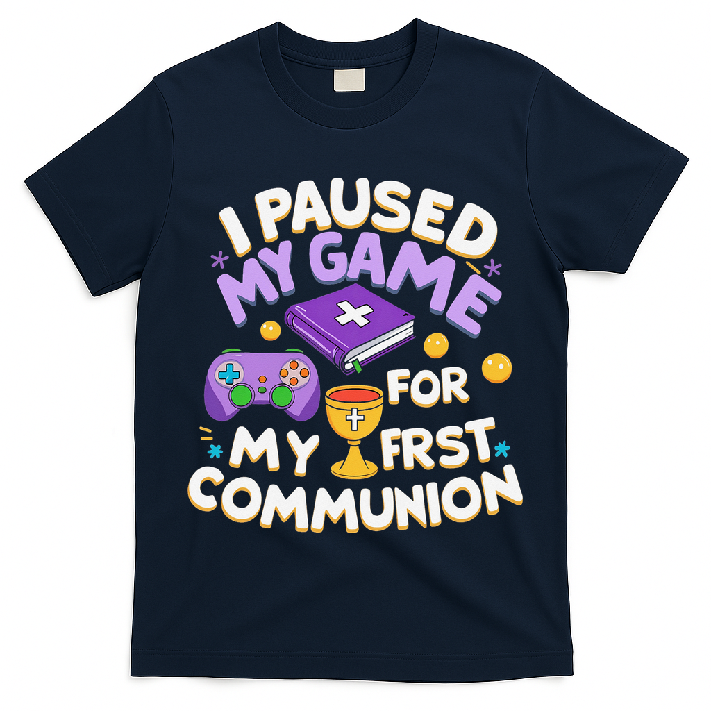 My First Communion Video Game Controller T-Shirt
