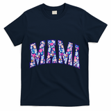 Mama Floral T-Shirt - Navy