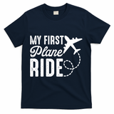 My First Plane Ride T-Shirt - Navy