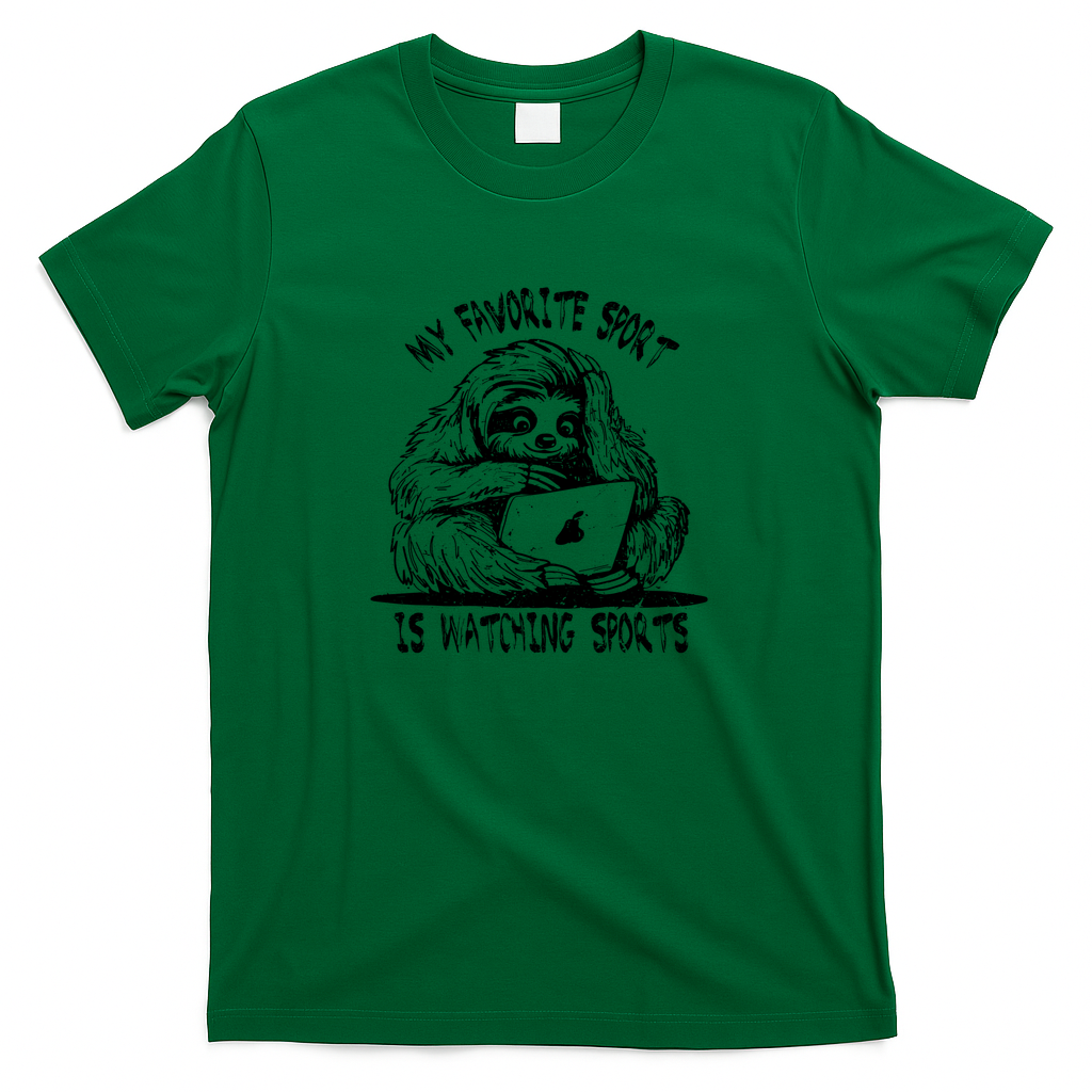 My favorite sport is watching sports - Green