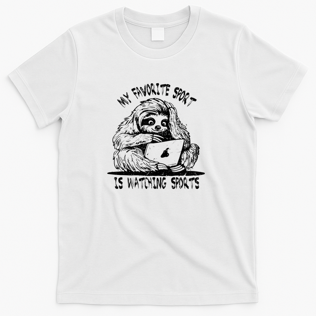 My favorite sport is watching sports - White