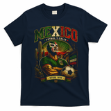 Mexico Fútbol Y Calle Soccer Fan T-Shirt - Navy Blue