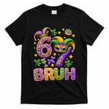 Mardi Gras 67 Bruh Funny 6-7 Meme T-Shirt