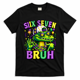 Mardi Gras 67 Six Seven Bruh Mardigator Alligator 6-7 T-Shirt