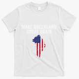 Make Greenland Great Again Trump Meme Gift T-Shirt - White