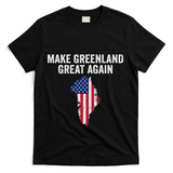 Make Greenland Great Again Trump T-Shirt - Black