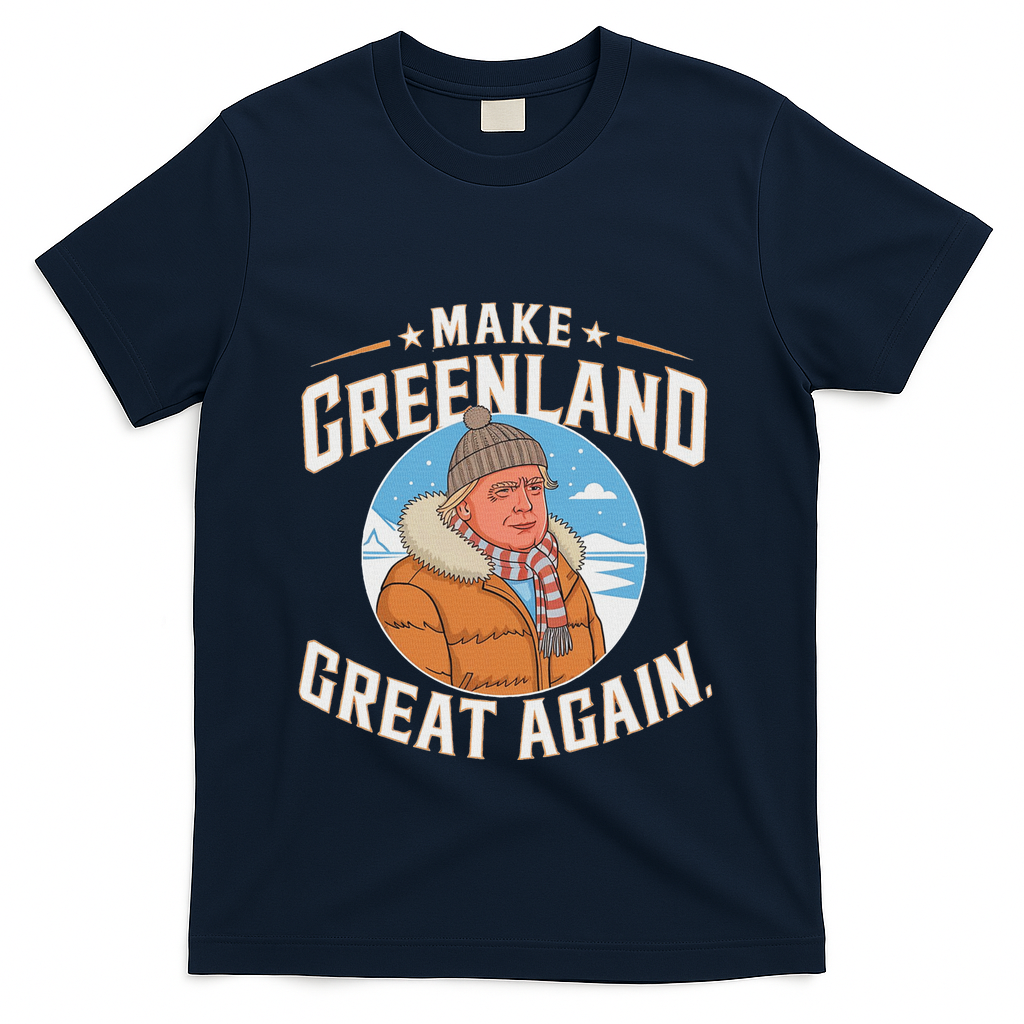 Make Greenland Great Again T-Shirt - Navy