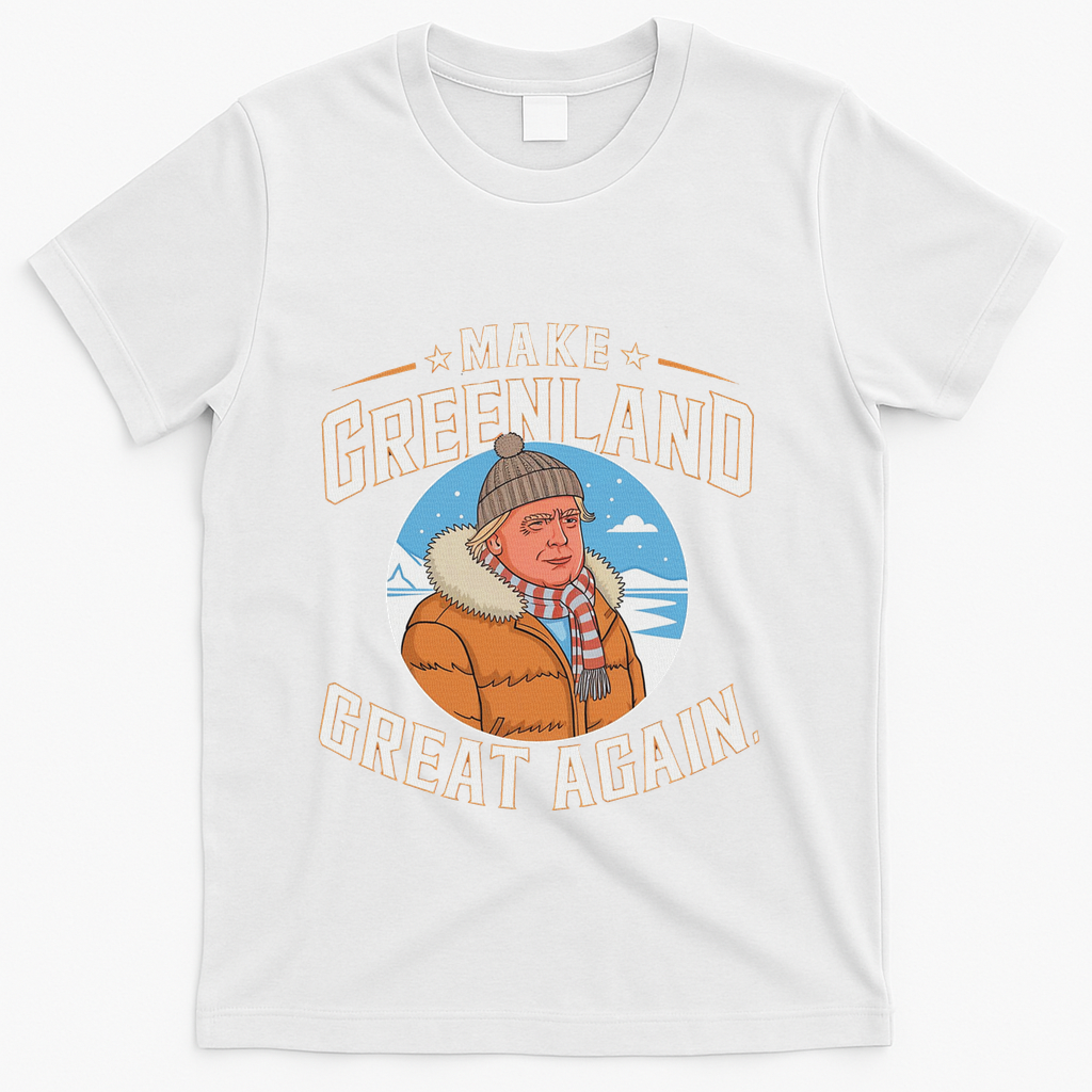 Make Greenland Great Again T-Shirt - White