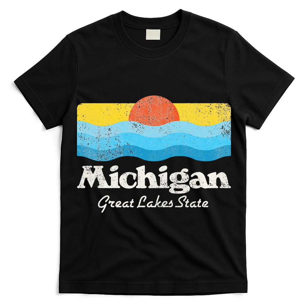 Michigan Great Lakes State T-Shirt