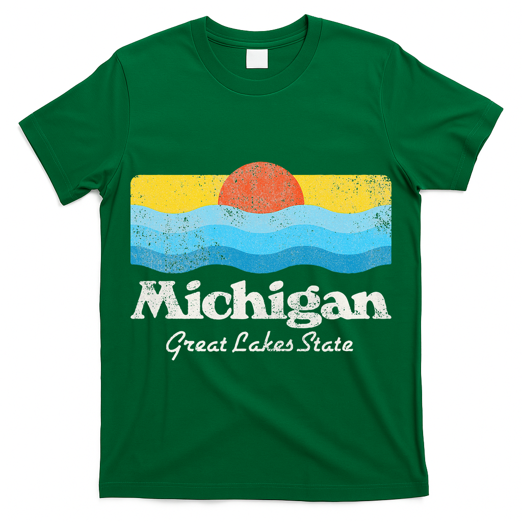 Michigan Great Lakes State T-Shirt