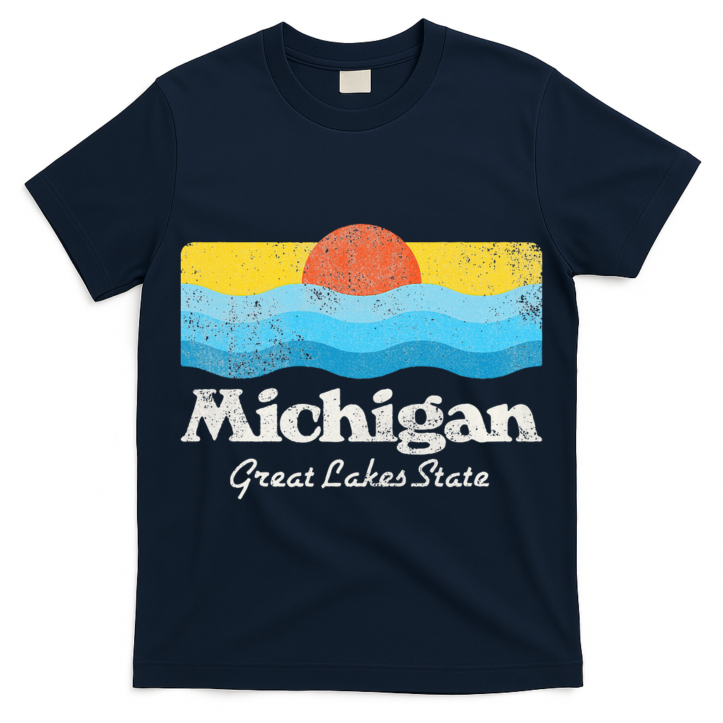 Michigan Great Lakes State T-Shirt