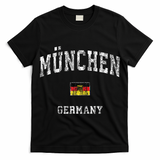 Munich Germany Munchen Vintage Athletic Sports Design T-Shirt
