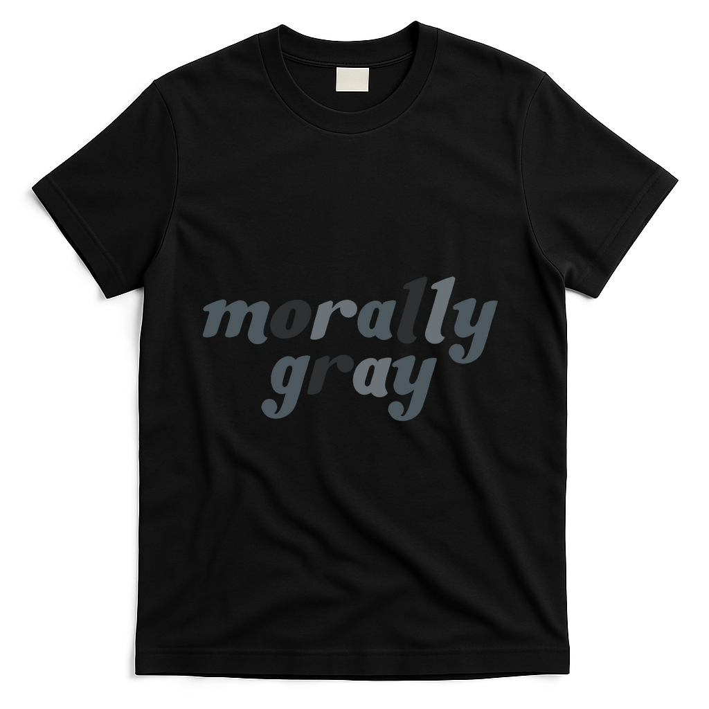 morally gray - Black