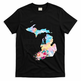 Michigan Girl Tie Dye State Michigan T-Shirt