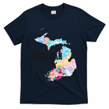 Michigan Girl Tie Dye State Michigan T-Shirt