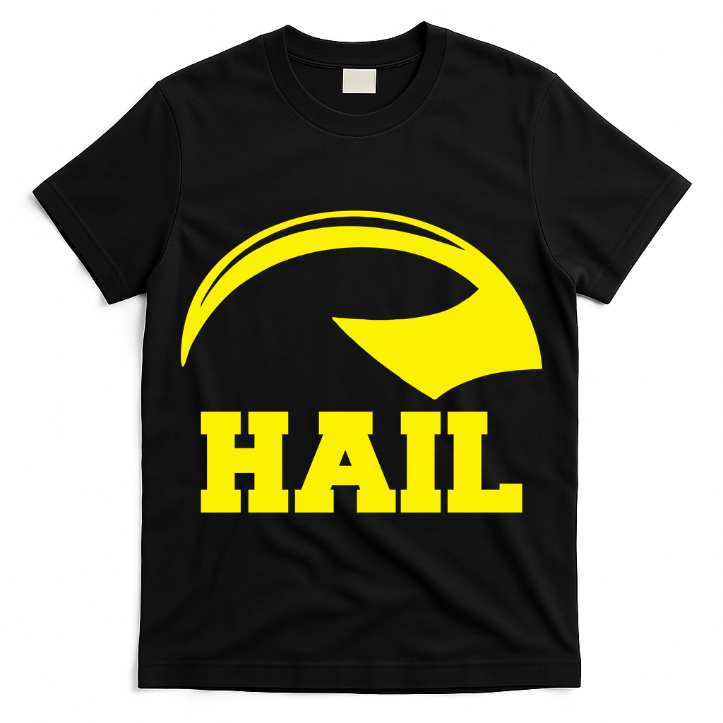 Hail Michigan Helmet Football Victors T-Shirt
