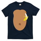 Monkey Halloween Costume T-Shirt - Navy Blue