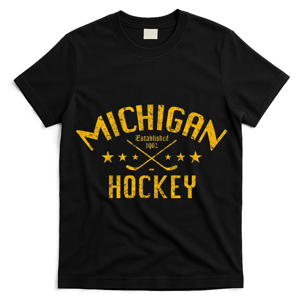 Michigan Hockey Established 1902 T-Shirt