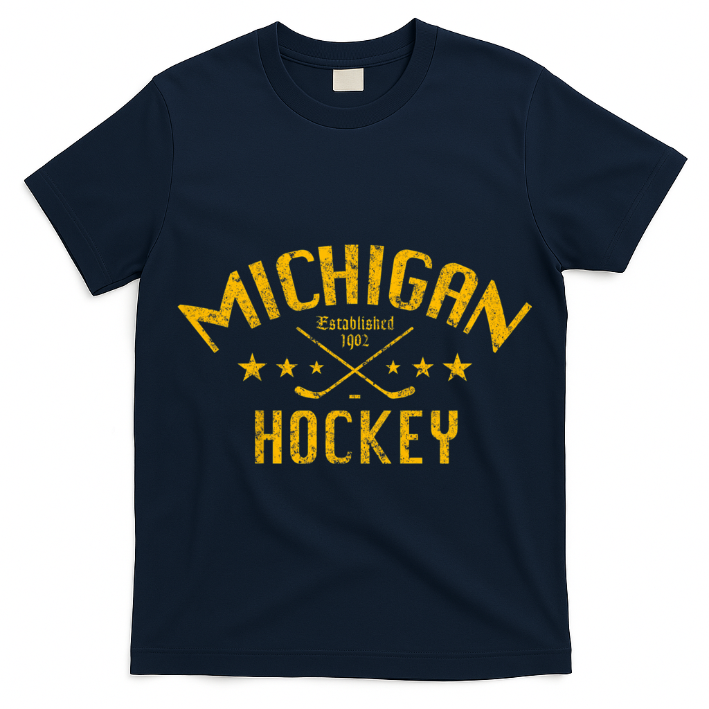 Michigan Hockey Established 1902 T-Shirt