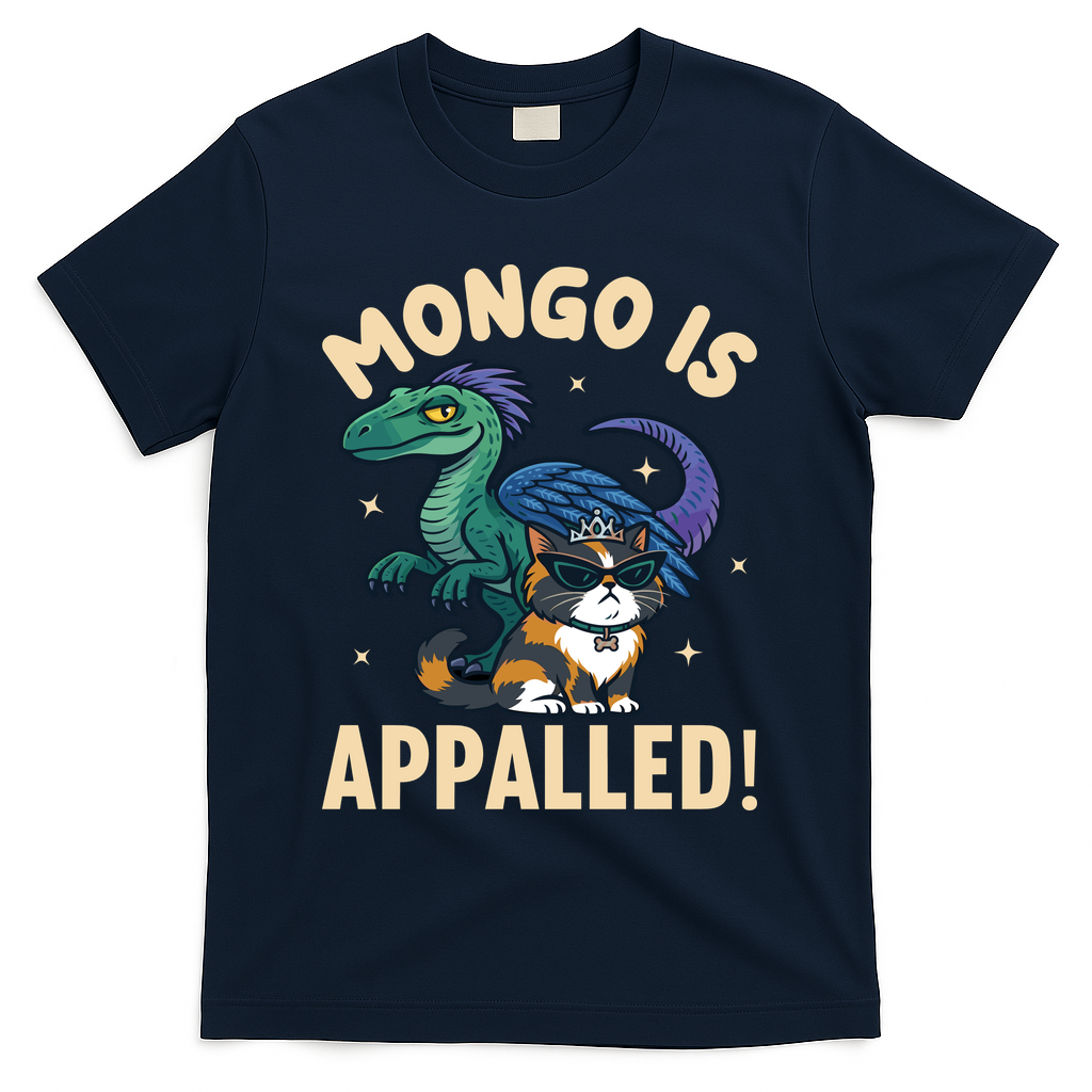 Mongo Is Appalled T-Shirt - Navy