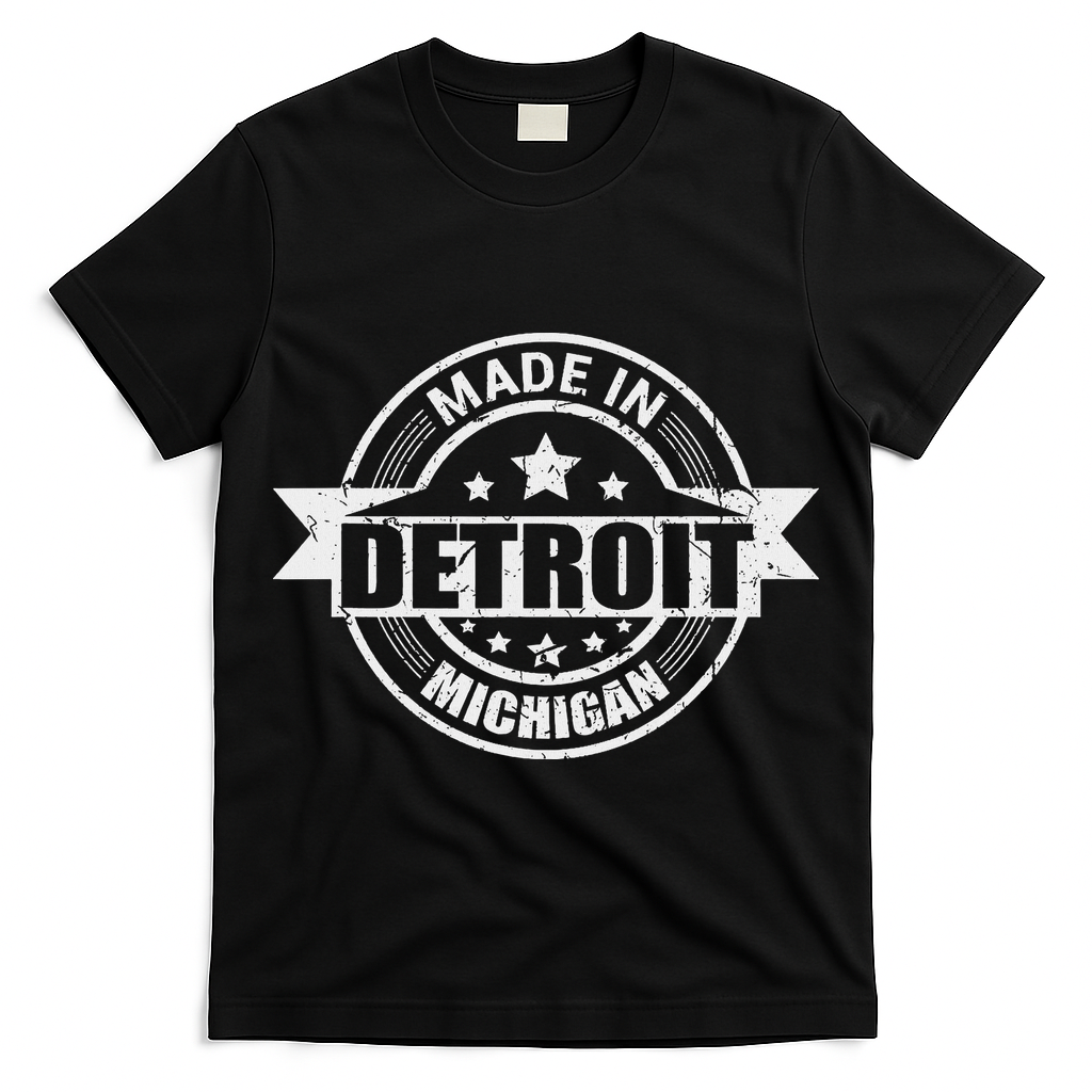 Made In Detroit Michigan T-Shirt