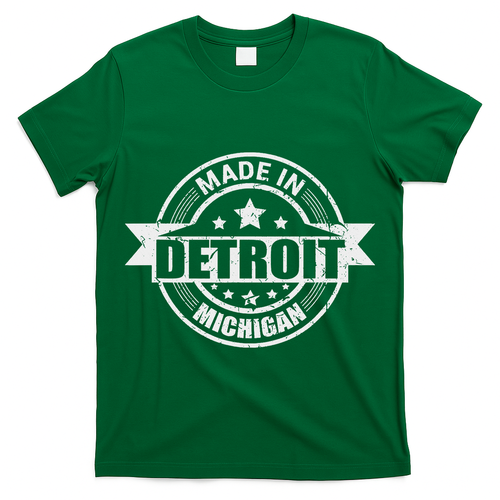 Made In Detroit Michigan T-Shirt