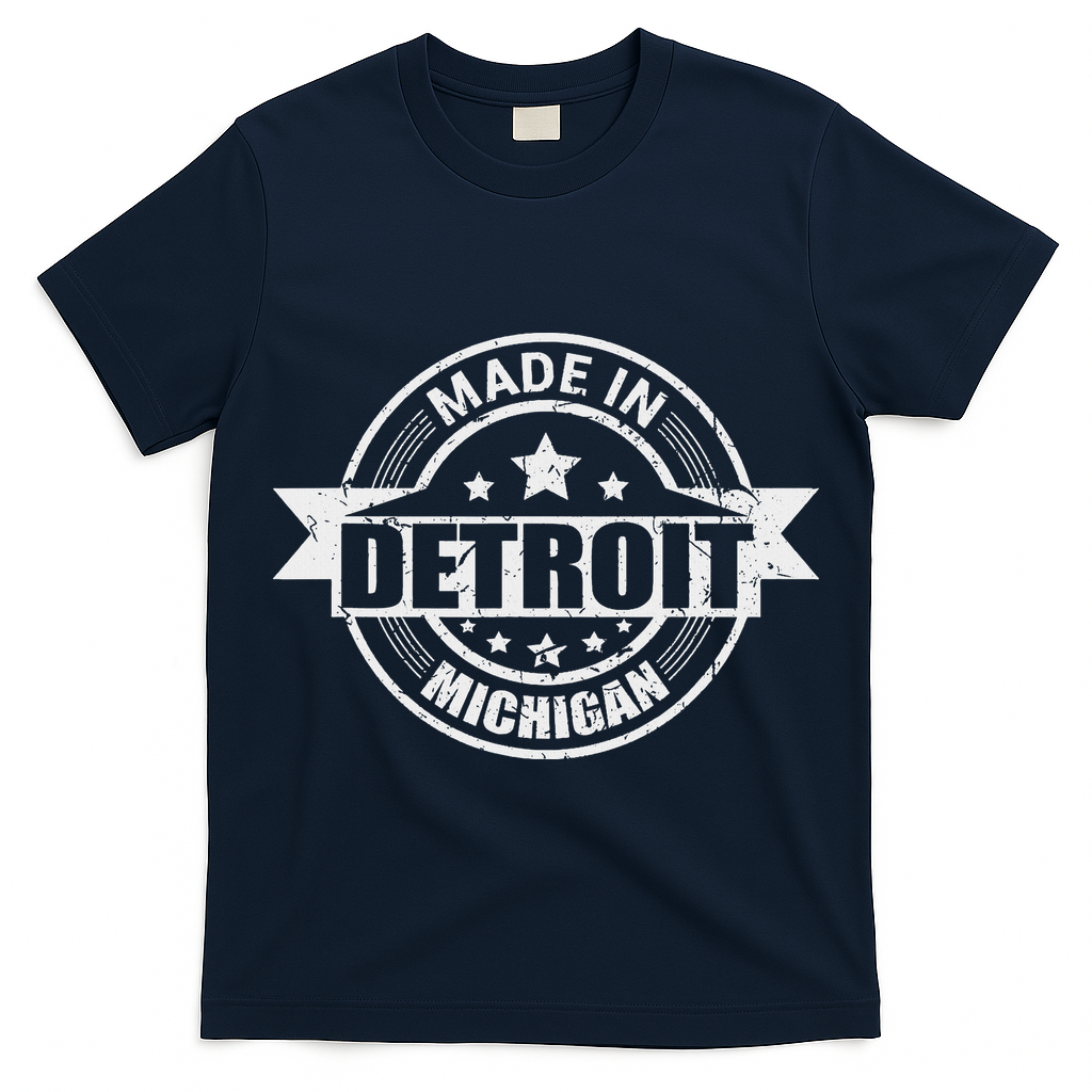 Made In Detroit Michigan T-Shirt
