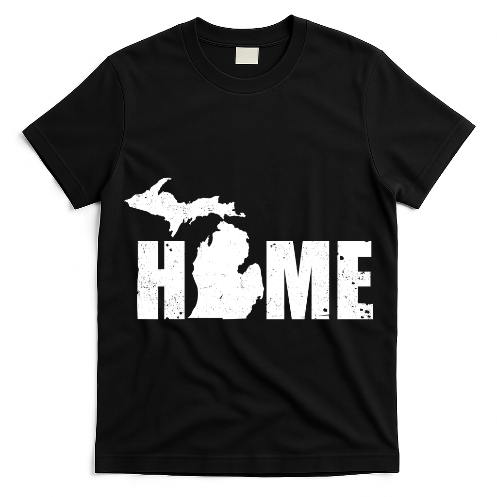 Michigan Home Mitten State T-Shirt