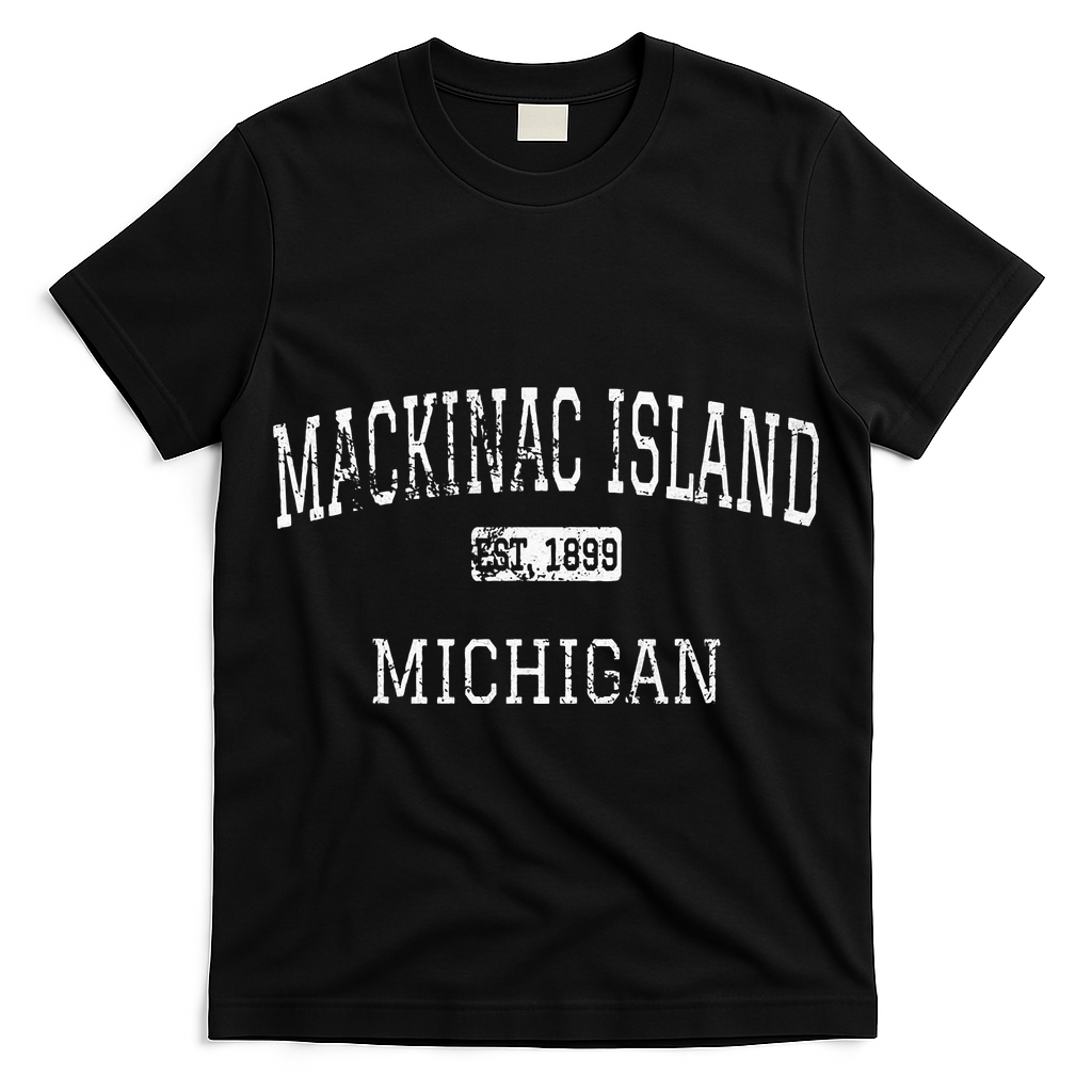Mackinac Island Michigan MI Vintage T-Shirt