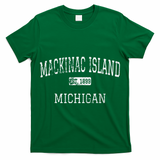 Mackinac Island Michigan MI Vintage T-Shirt