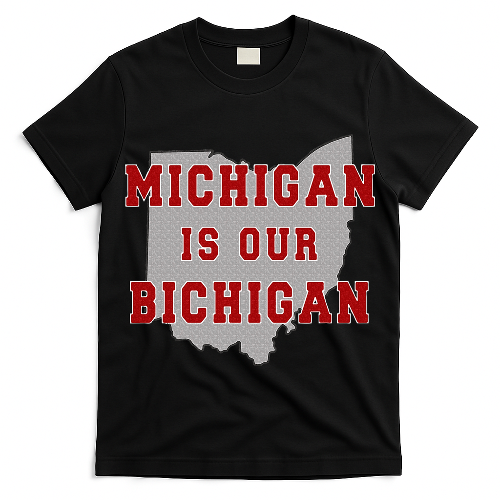Michigan Is Our Bichigan Funny Ohio  T-Shirt