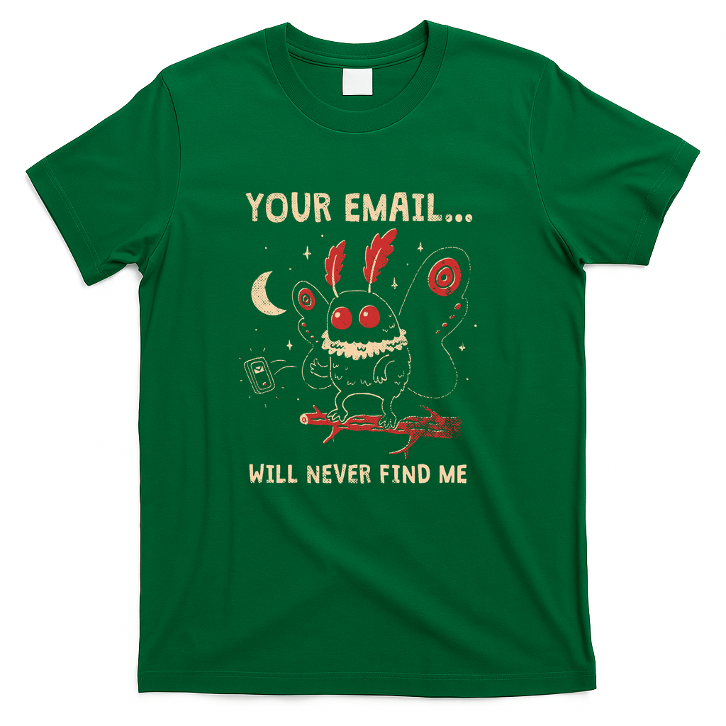 Mothman Is Offline - Green