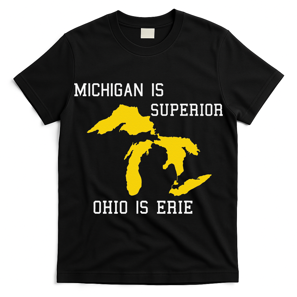 Michigan Is Superior Ohio Is Erie T-Shirt