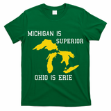 Michigan Is Superior Ohio Is Erie T-Shirt