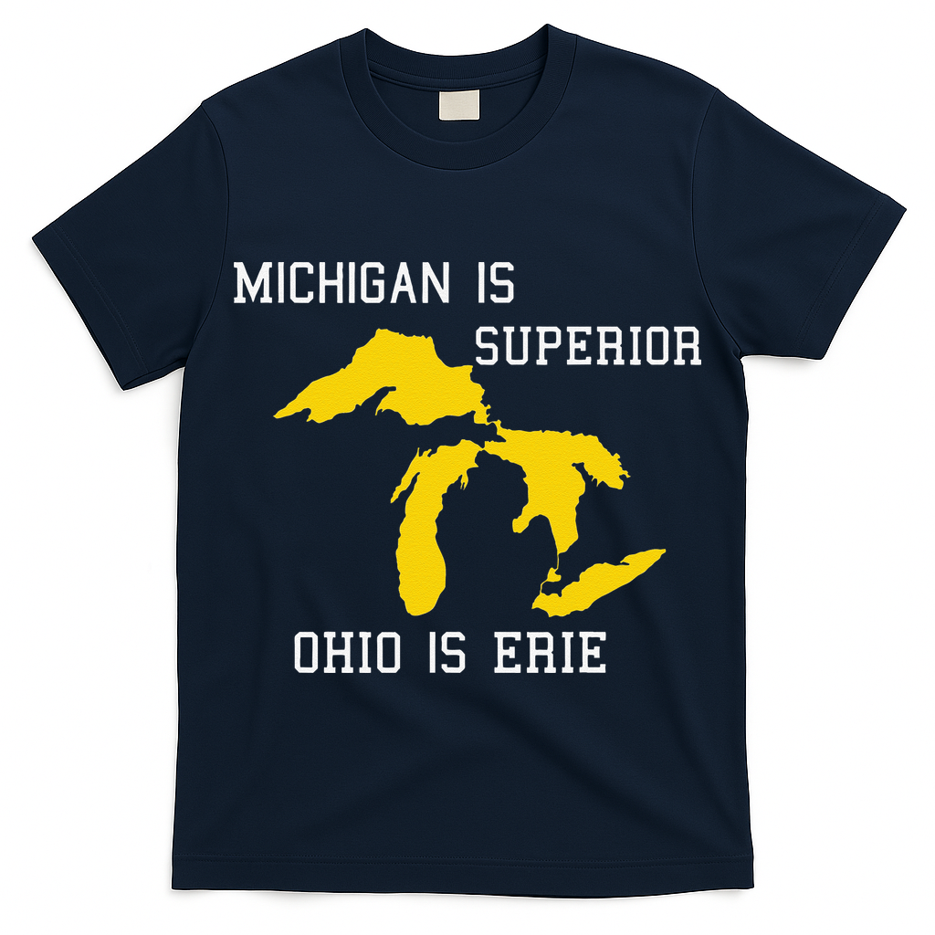 Michigan Is Superior Ohio Is Erie T-Shirt