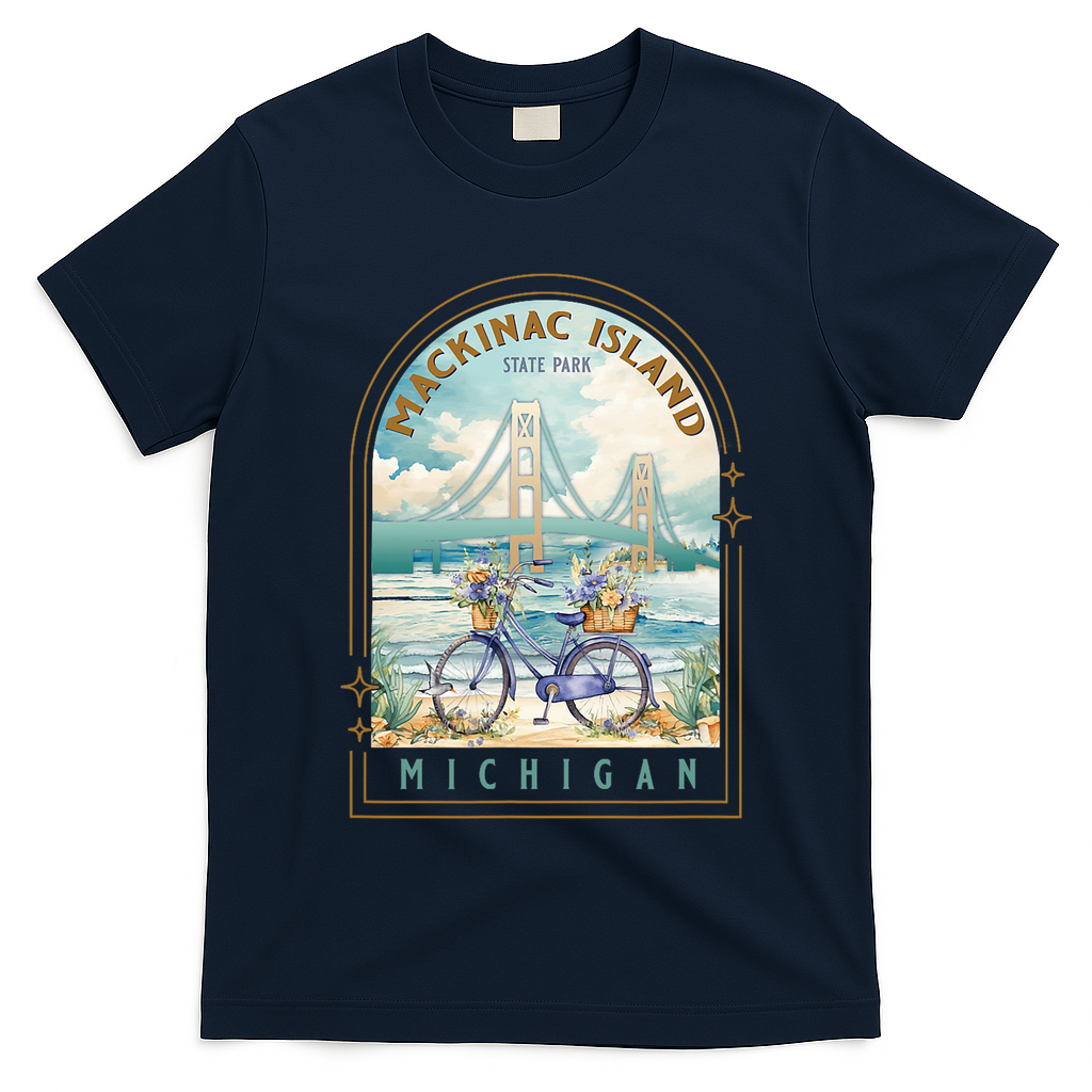 Mackinac Island State Park Michigan Usa Lake Huron Souvenir T-Shirt