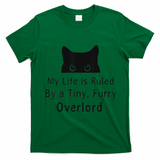 My Life Is Ruled By A Tiny Fluffy Overlord For T-Shirt - Irish Green