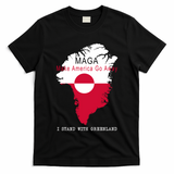 MAGA Make America Go Away Greenland Map T-Shirt