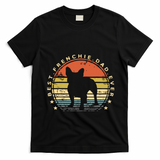 Men Men Best Frenchie Dad Ever Daddy French Bulldog Dog Lover T-Shirt - Black