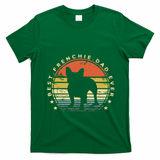 Men Men Best Frenchie Dad Ever Daddy French Bulldog Dog Lover T-Shirt - Irish Green