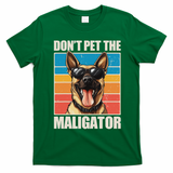 Malinois Maligator Belgian Malinois T-Shirt - Irish Green