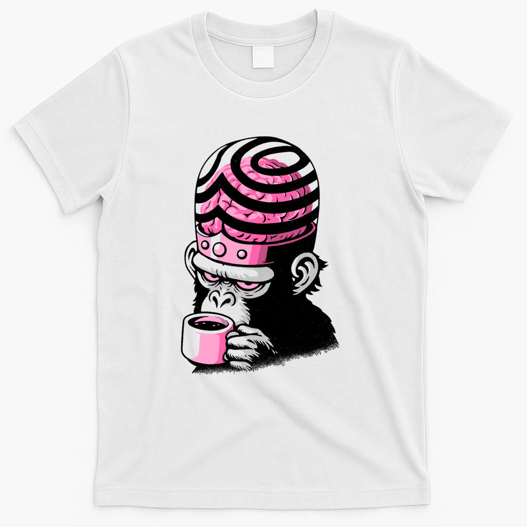 Mad Monkey Coffee Break - White